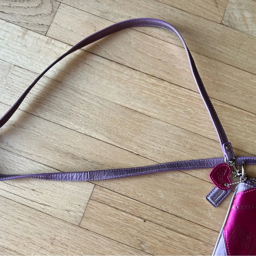 COACH JEWEL HEART CROSSBODY BAG - Picture 2 of 8